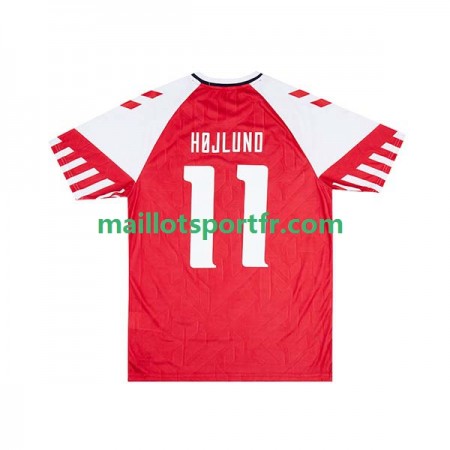 Maillot de Foot Danemark Rasmus Hojlund 11 Domicile 2023/24